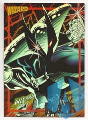 1993 Wizard Trading Card - Kibosh-O-Meter - Jim Valentino's Shadow Hawk #8